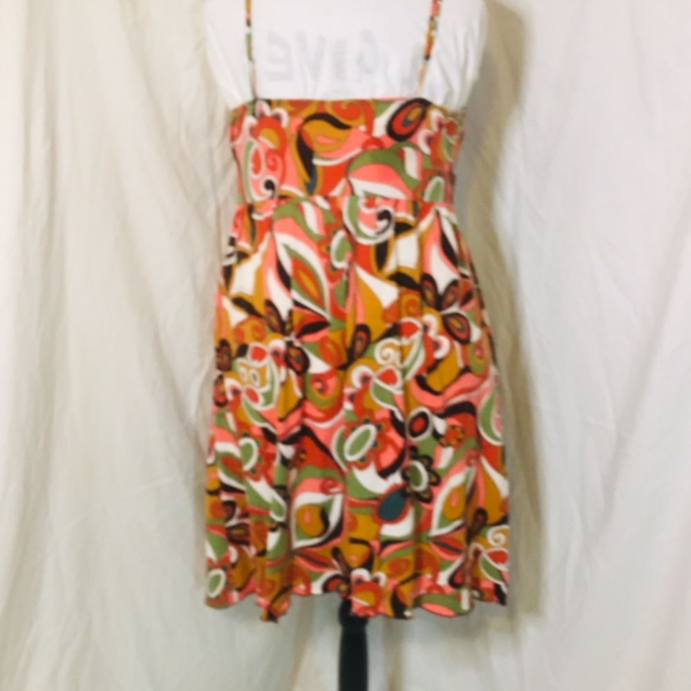 Mossimo Pucci Pattern Thin Strap Summer Dress XXL - Picture 5 of 7